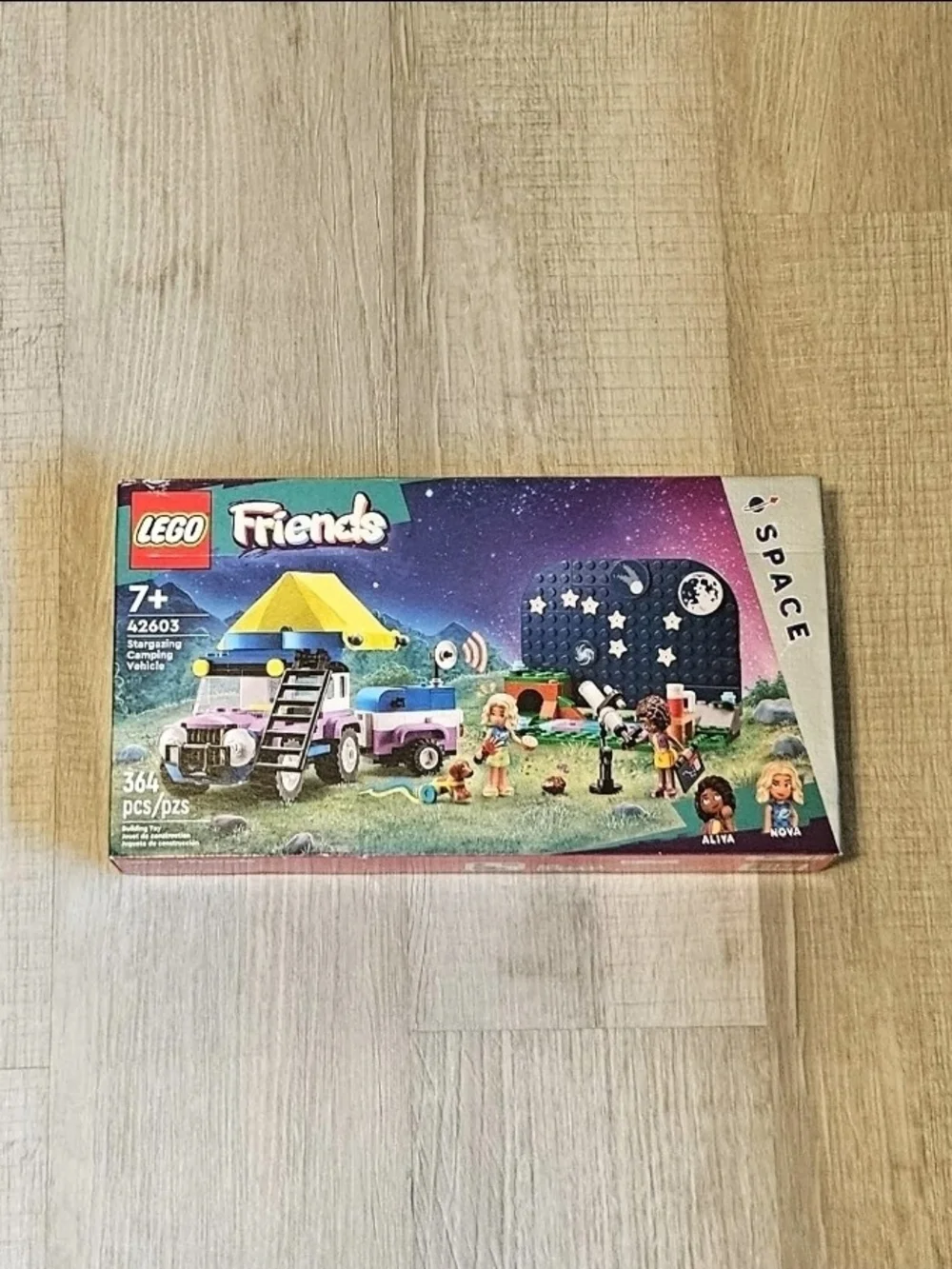 LEGO Friends 42603 Stargazing Camping Vehicle – 364 pcs – Ages 7+ – New Sealed